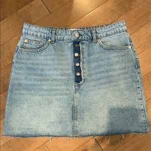 Zara Denim Mini Skirt